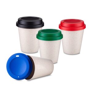 Copo fibra de arroz 350ml